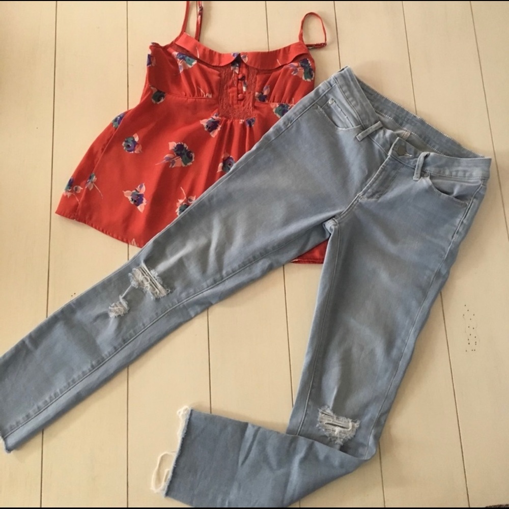 Articles of Society Raw Hem Jeans